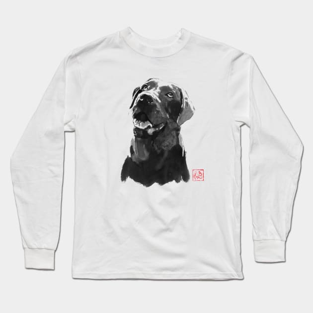 gros chien Long Sleeve T-Shirt by pechane